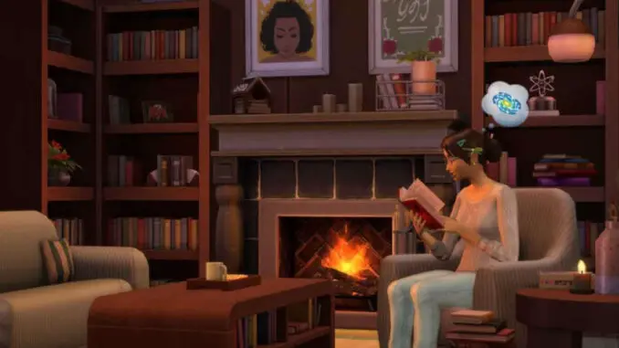 Sims 4 - Ein Buch lesen bildet