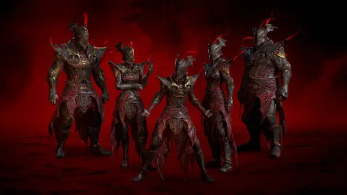 In Diablo 4 gibt es viele Rüstungen
