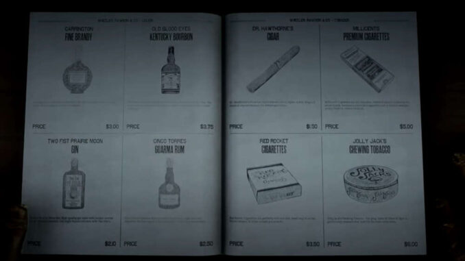 Red Dead Redemption 2 - Zigaretten kaufen