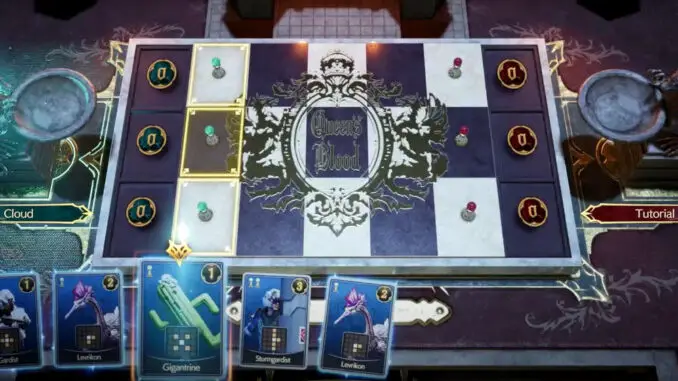 Blut der Königin ist ein Kartenspiel in Final Fantasy 7 Rebirth