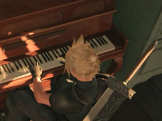 Final Fantasy 7 Rebirth - Cloud spielt Klavier