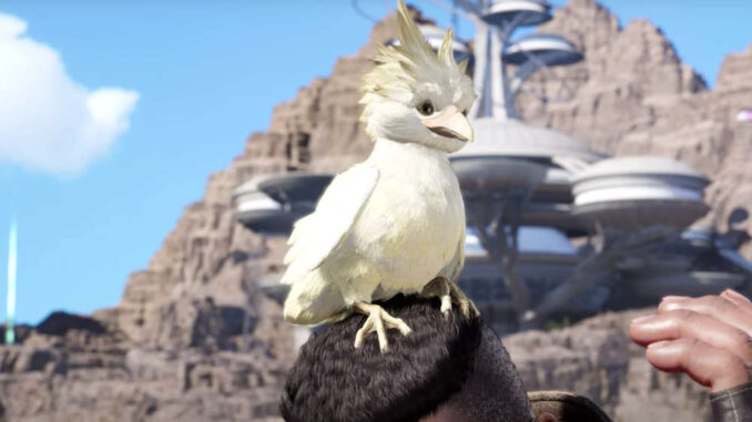 Final Fantasy 7 Rebirth - Spatzi sieht aus wie Kikericloud