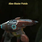 Fallout 76 - Alien-Blaster Pistole