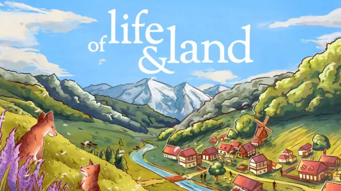 Of Life and Land - Artwork
